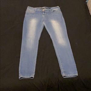 Wall flower super stretch skinny jeans size 15